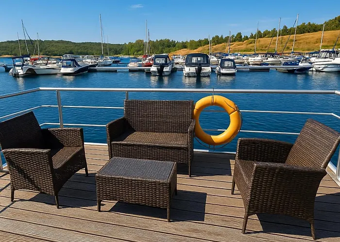 Geiseltalsee Hausboot - Floating House - Hausboot Junior