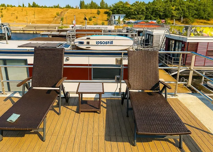Geiseltalsee Hausboot - Floating House - Hausboot Junior Casa vacanze Braunsbedra